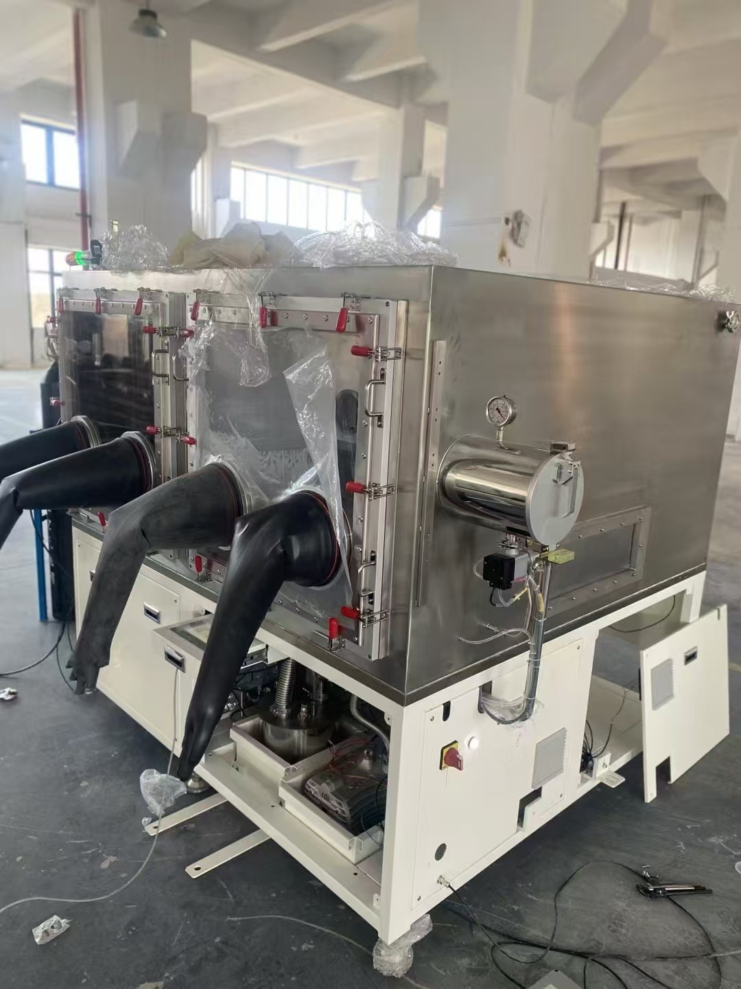 定制双工位手套箱